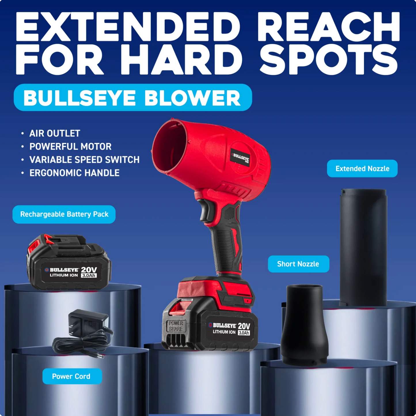 Bullseye Blower Pro