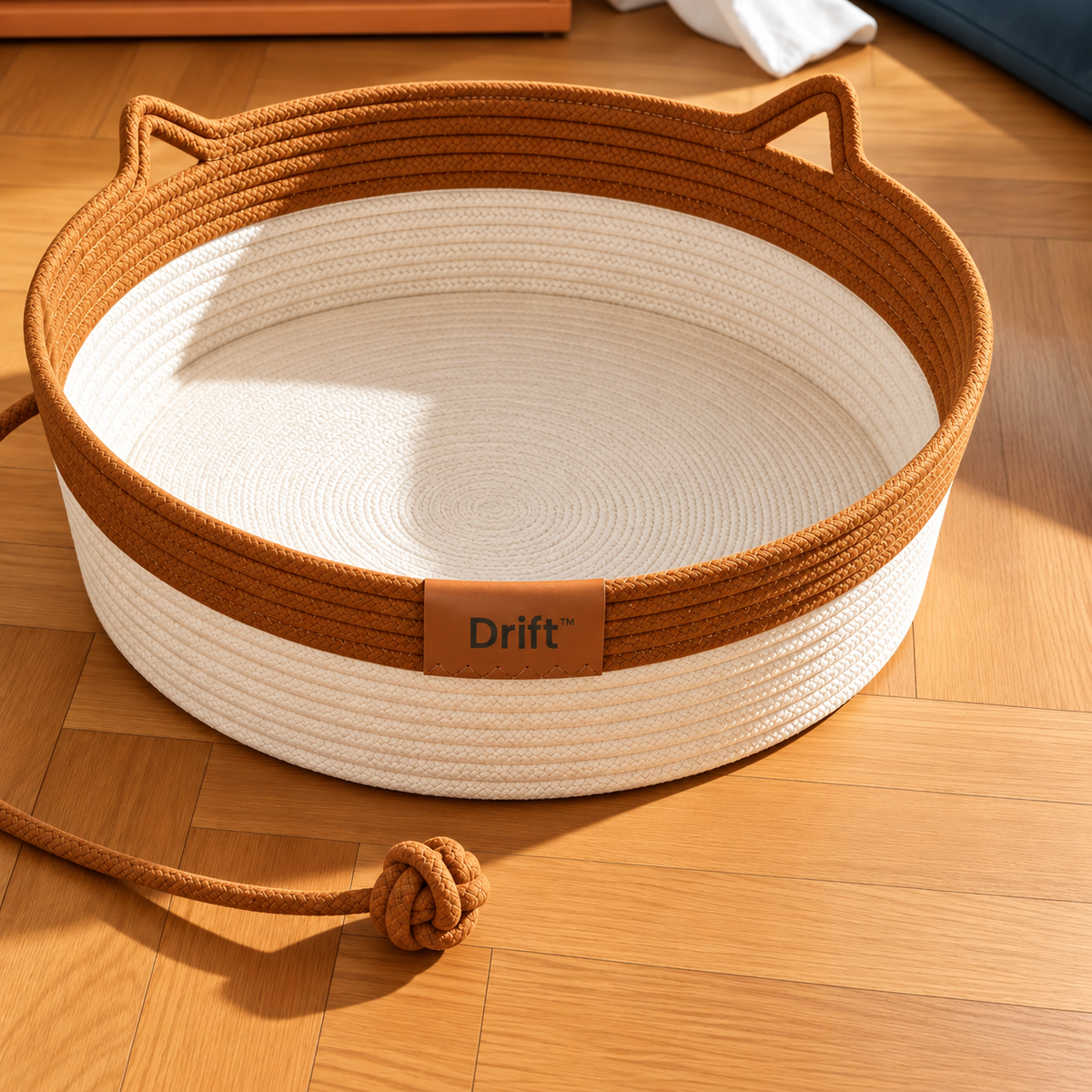 Drift™ Handwoven Territory Basket for Cats