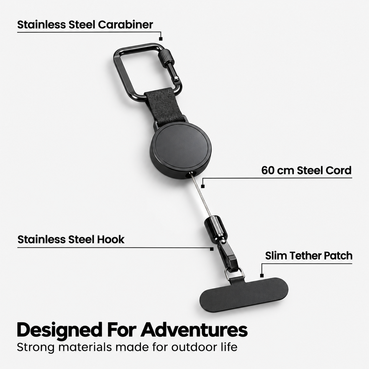 Clip & Lock Phone Strap