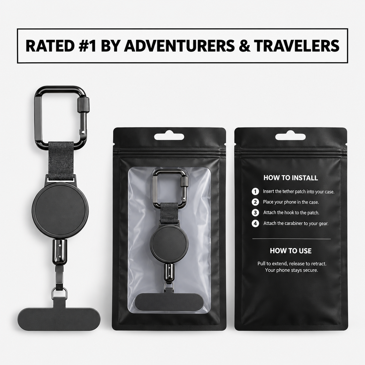 Clip & Lock Phone Strap