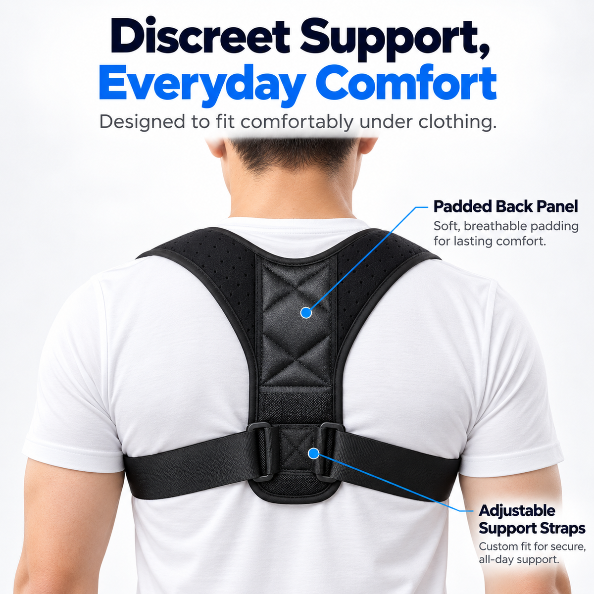 UprightPro Adjustable Posture Corrector