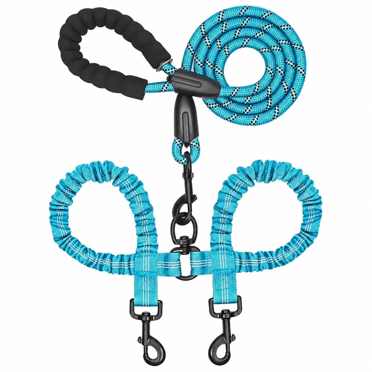 MultiWalk Pro — No-Tangle Double & Triple Dog Leash
