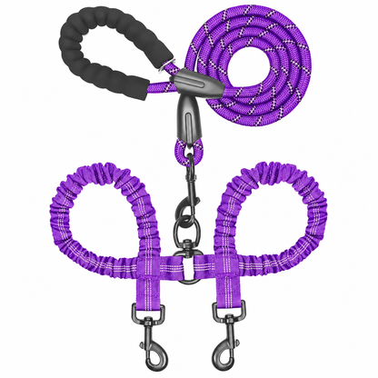 MultiWalk Pro — No-Tangle Double & Triple Dog Leash