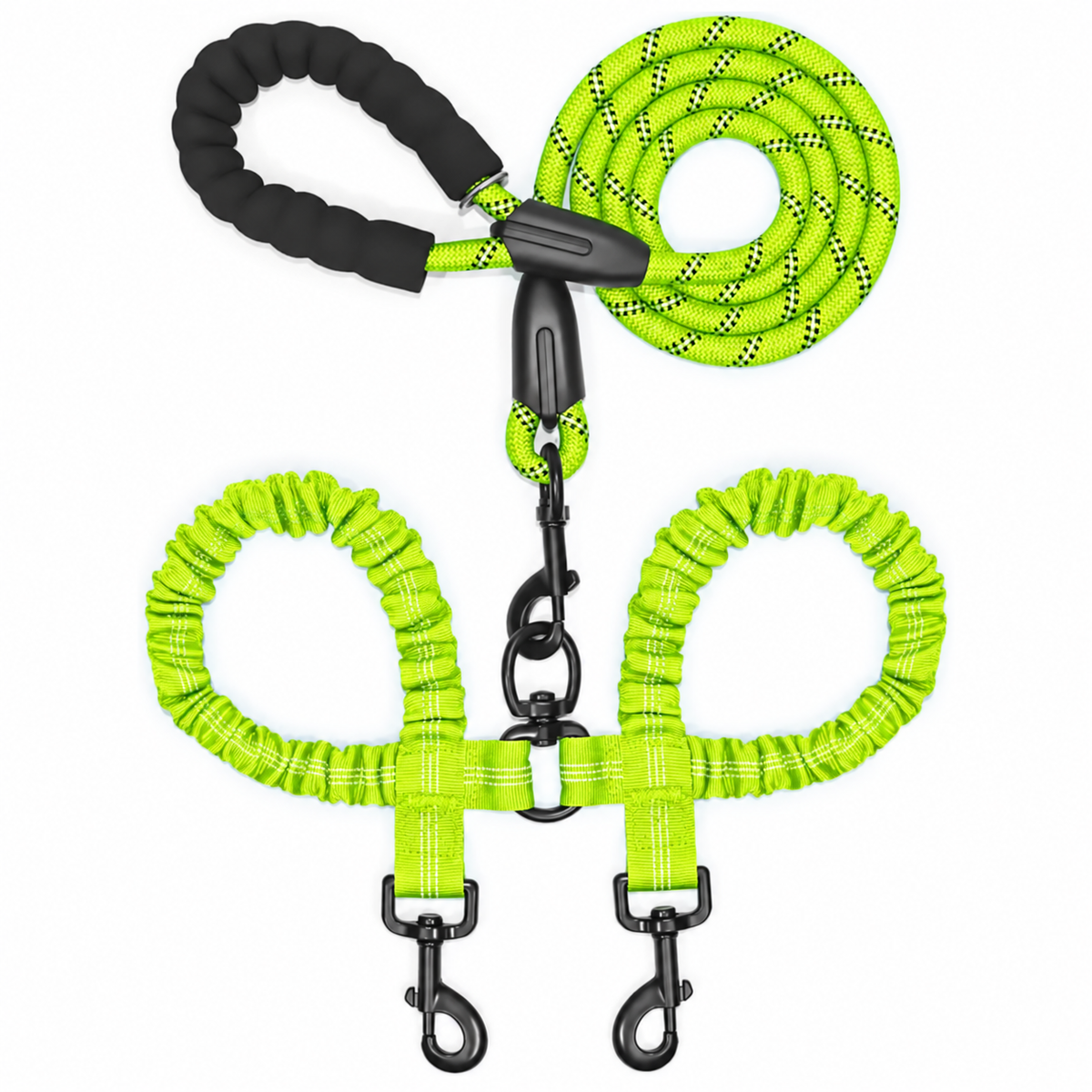 MultiWalk Pro — No-Tangle Double & Triple Dog Leash