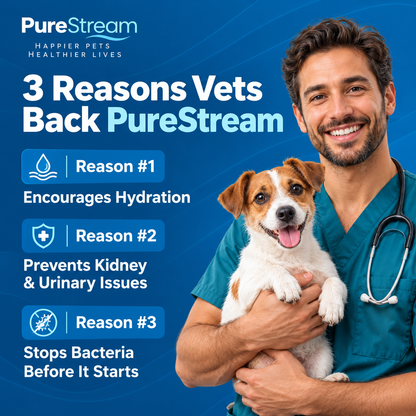 PureStream™ Flowing Water Fountain for Dogs & Cats