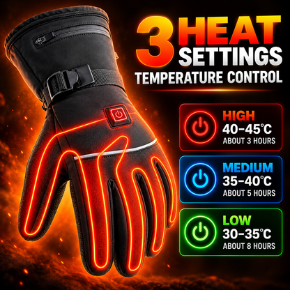 HeatGrip Pro™ — Electric Heated Gloves