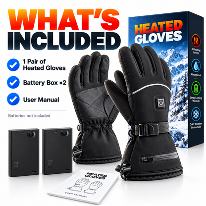 HeatGrip Pro™ — Electric Heated Gloves