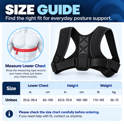 UprightPro Adjustable Posture Corrector