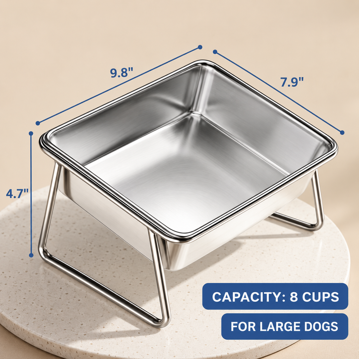 Orthopedic Feeding Bowl for Dogs and Cats