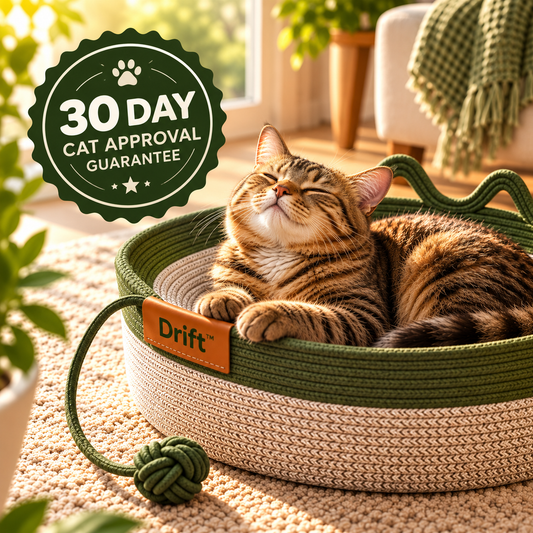 Drift™ Handwoven Territory Basket for Cats