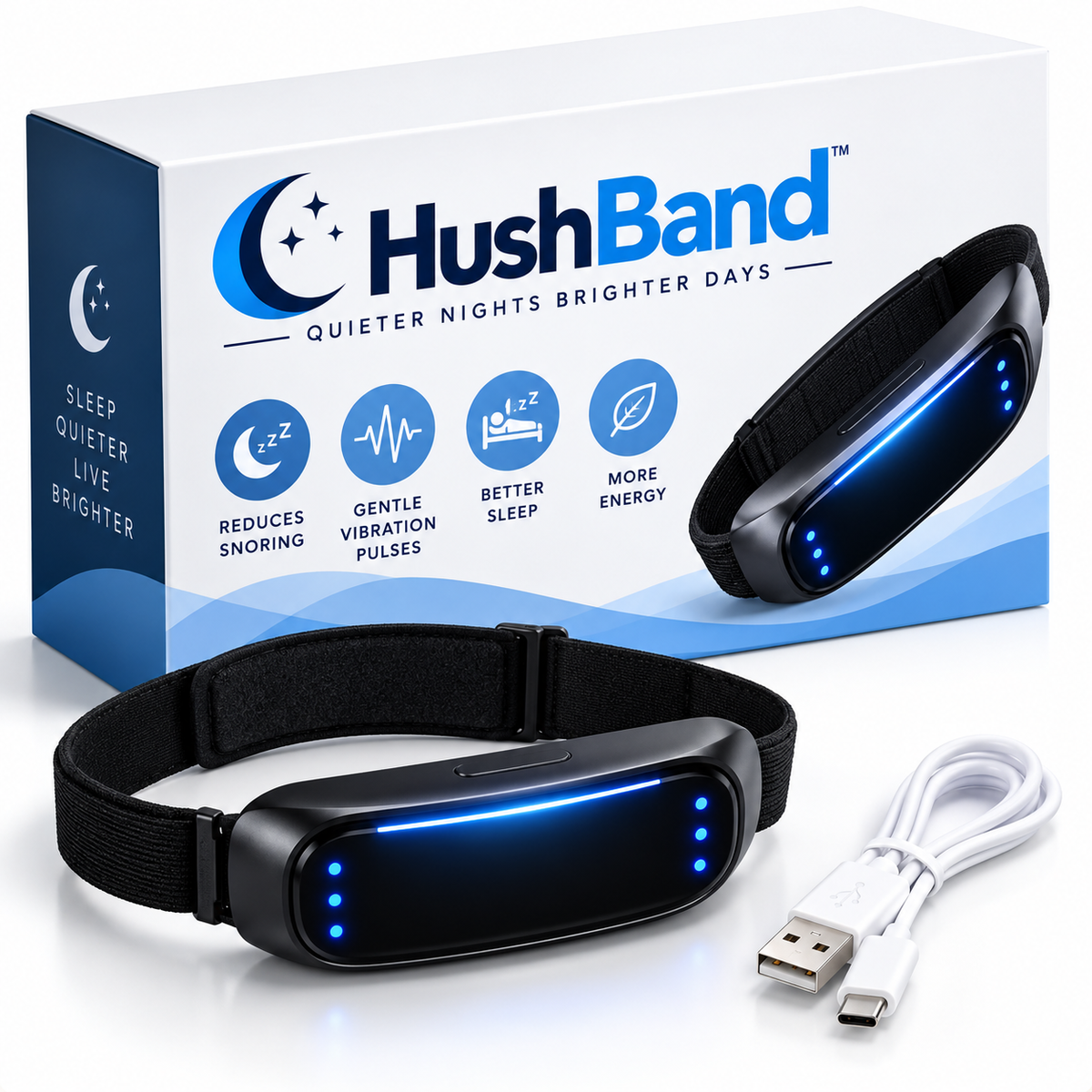 HushBand Smart Anti-Snoring Device