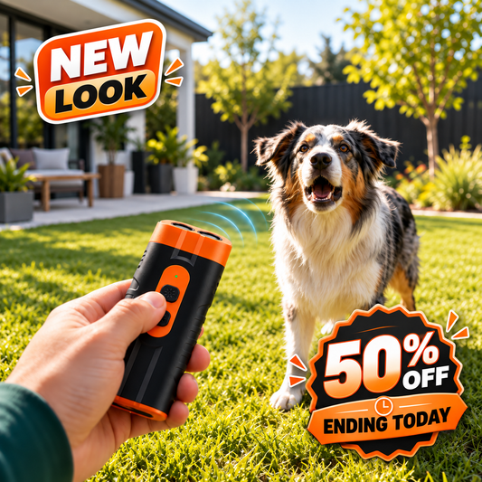 CalmBark™ Portable Ultrasonic Bark Trainer