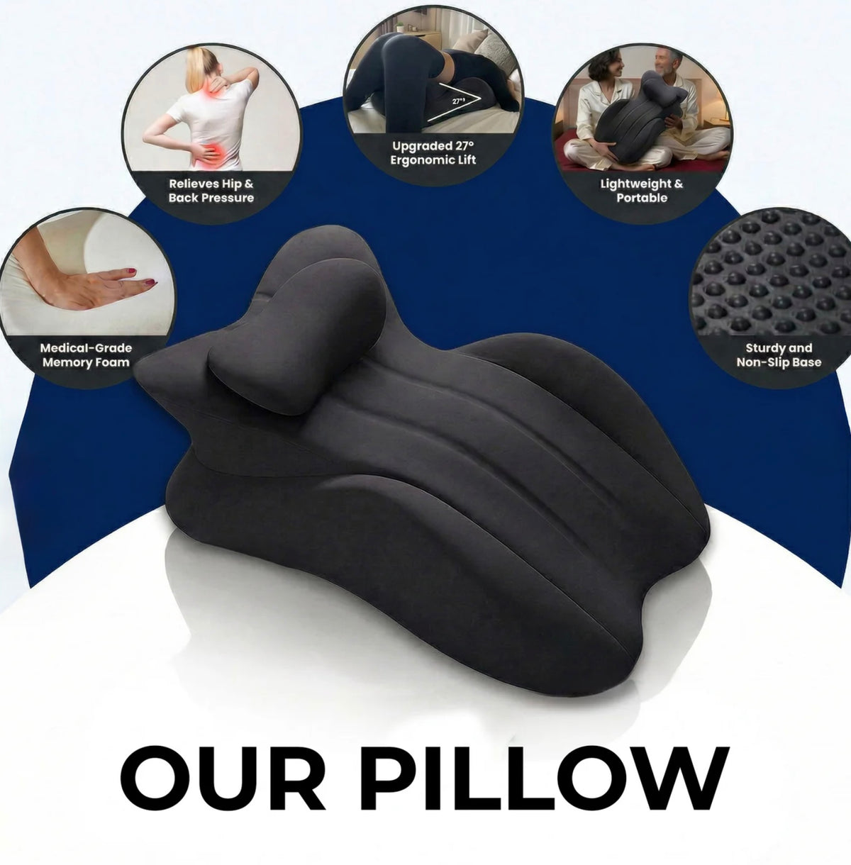 Intimacy Support Pillow — Comfort For Every Position