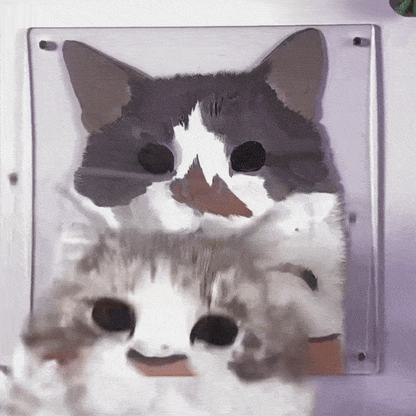 Hand-Painted Lifelike 3D Pet Portrait