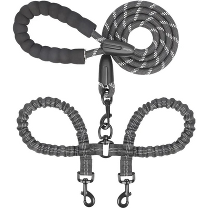 MultiWalk Pro — No-Tangle Double & Triple Dog Leash